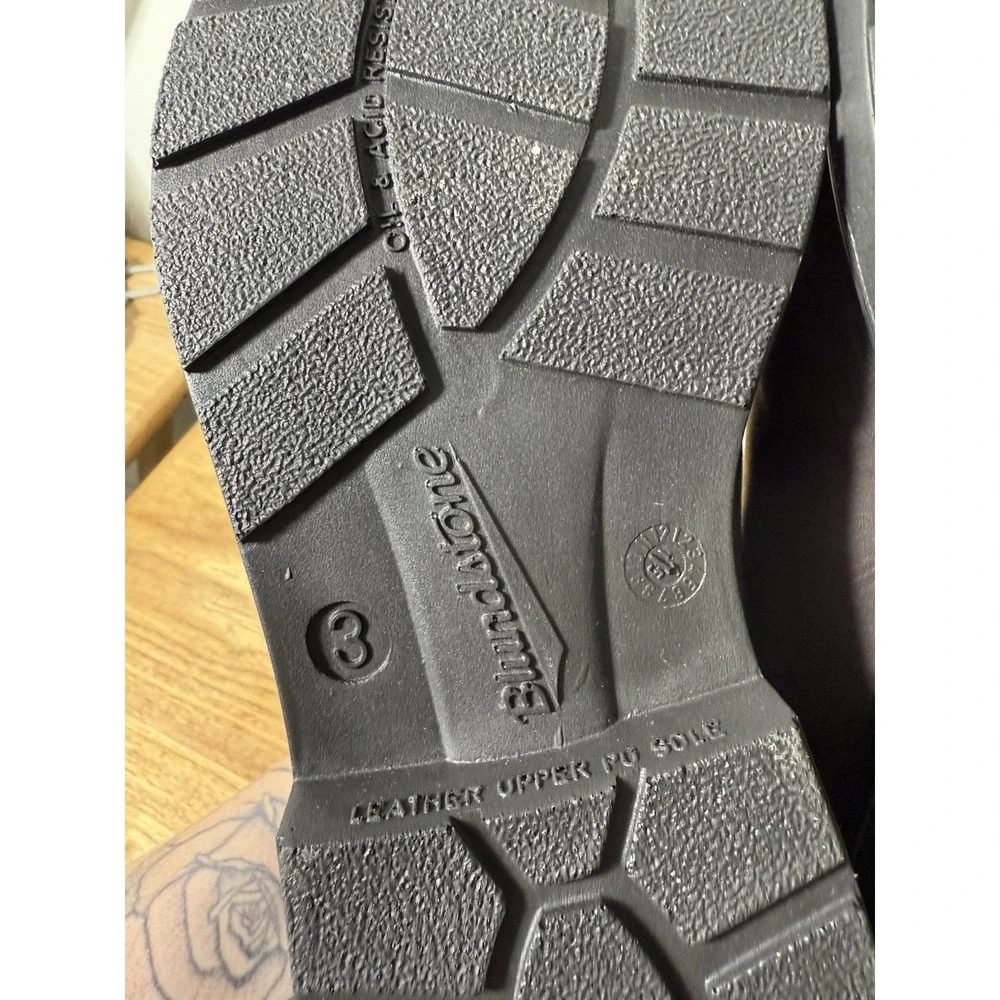 Blundstone 1410 Boots Big Kids US 4 Leather Pull-On‎ Chelsea AU 3 Black Pink